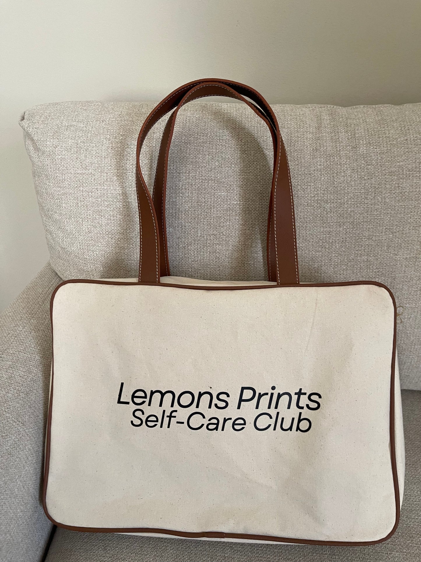 Laura 2.0: Lemons Prints Self Care Club