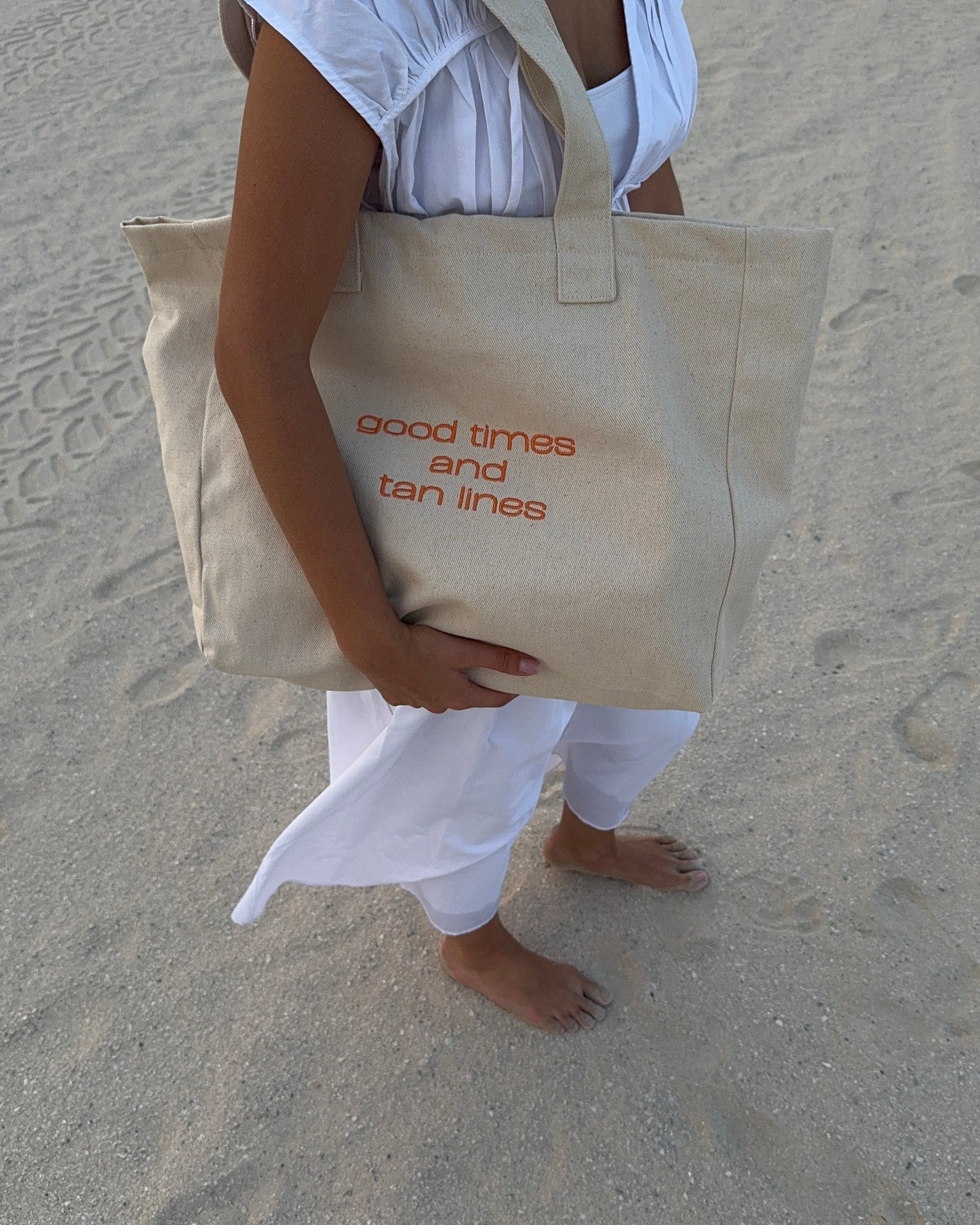 Margo Tote - good times and tan lines